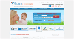 Desktop Screenshot of milberinsurance.com